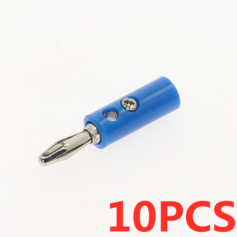Macho hembra J072 4mm conector Banana macho hembra para insertar conector Pin Banana modelo DIY: Multicolor