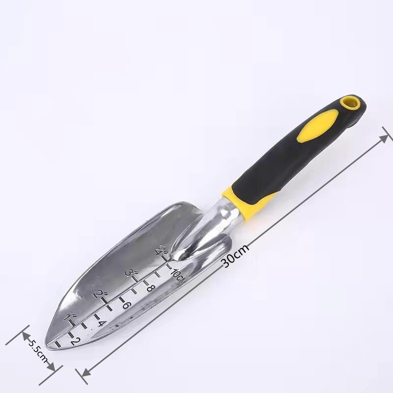 Garden Tool Set Stainless Steel Hand Tool Gardening Kit Include Hand Trowel Transplant Trowel And Cultivator Hand Rake: 1