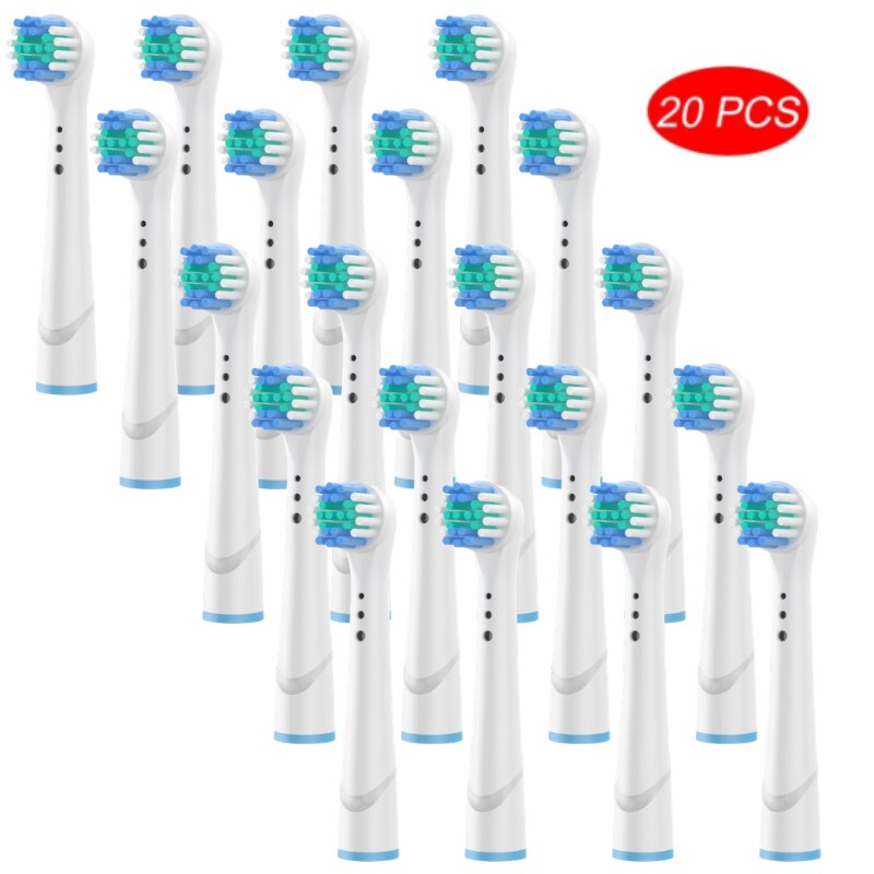 20Pcs Opzetborstels Voor Braun Oral B D12,D16,D29,D20,D32,OC20,D10513, DB4510k 3744 3709 3757 D19 OC18 D811