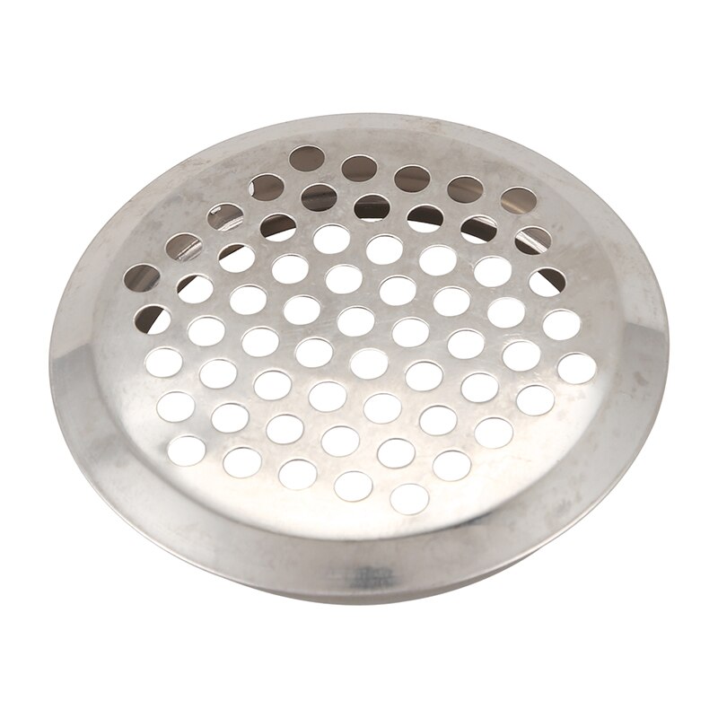 ! 6 Pcs Stainless Steel Perforated Round Mesh Air Vents Louvers 5m: Default Title