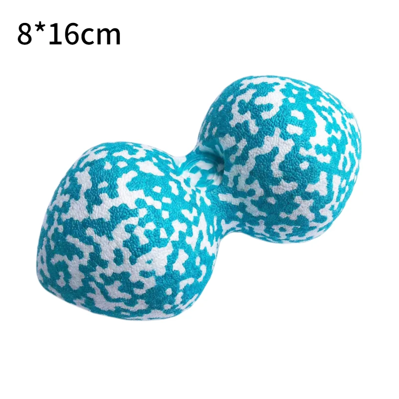 Fitnessball, hochdichter EPP-Erdnuss-Massageball, leichter Rücken-/Nacken-/Fuß-Mobilitätsball, tiefe Gewebe, myofasziale Entspannung: Lila