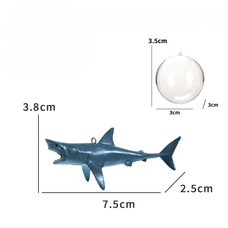 1 set Fish Tank Shark Decoration Floating Ocean Aquarium Ornament Decorations Aquascape Shark Figurine Decor Fish Tank Craft