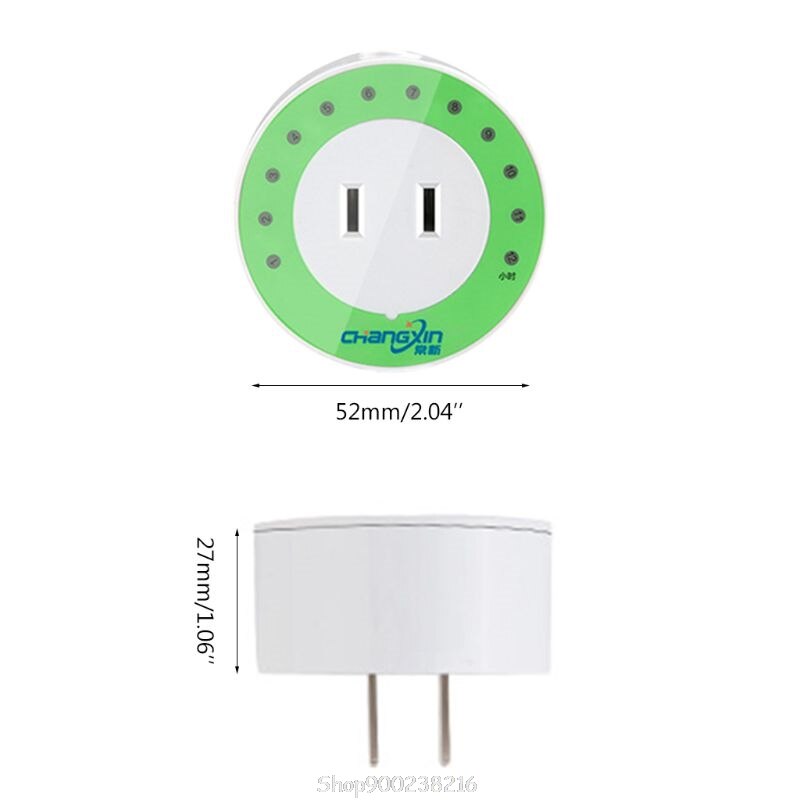 Outlet Timer Switch For Phone Electric Scooter Motorcycle Charger US 110V-220V S03 20