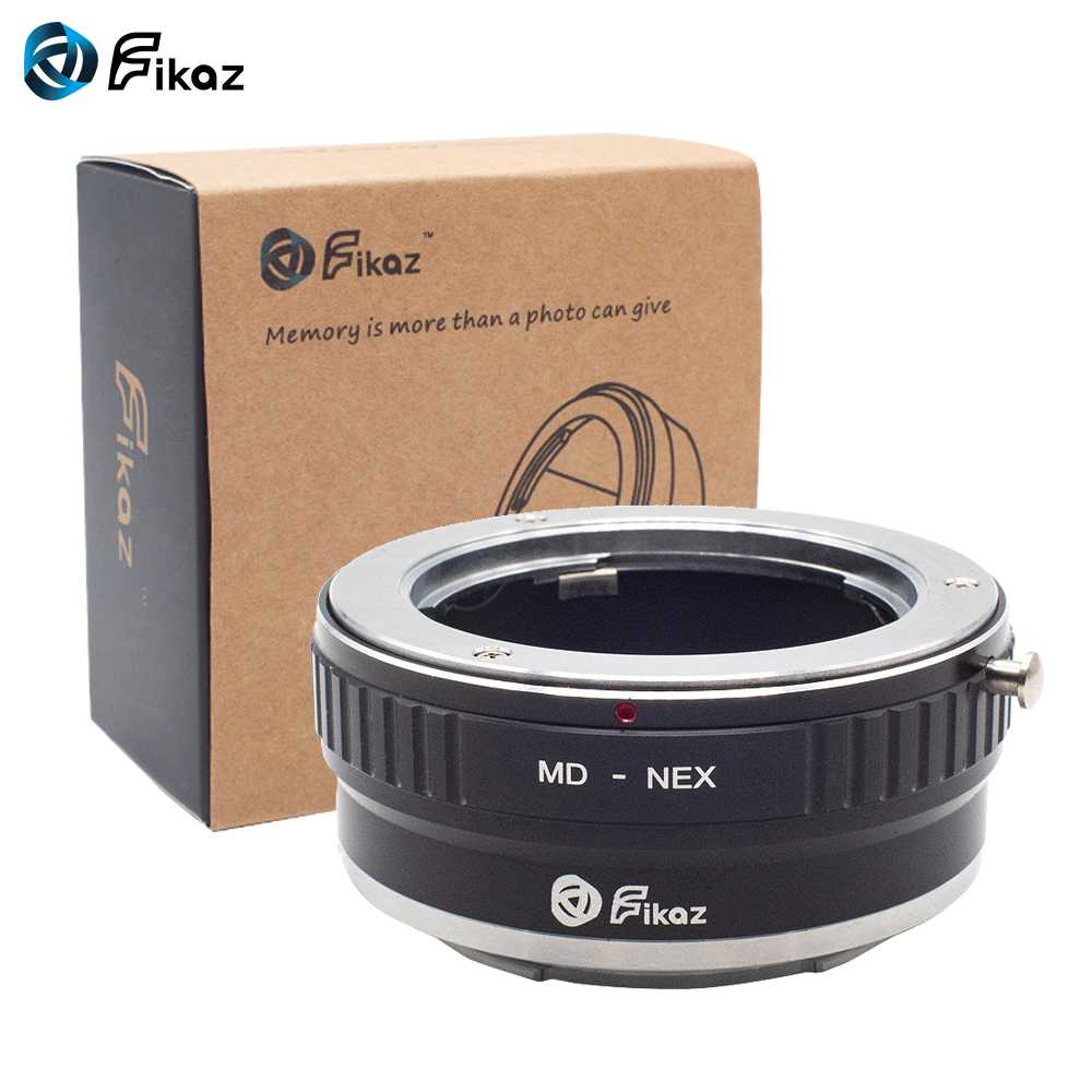 Fikaz MD-NEX Lens Mount Adapter voor Minolta MD MC Lens Sony NEX E-Mount Camera voor Sony NEX-3 NEX-3C NEX-5C NEX-6 NEX-7