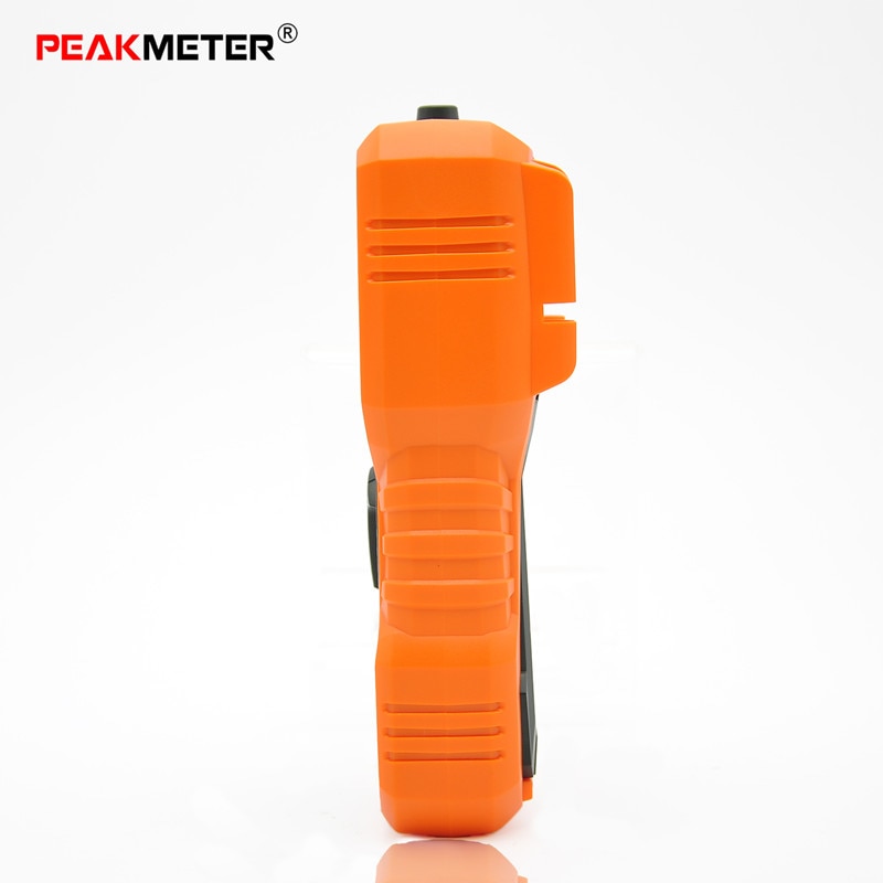 Peakmeter  pm18c trms digitalt multimeter 6000 tæller ac dc volt amp meter ohm modstand kondensator temperatur live wire freq tester