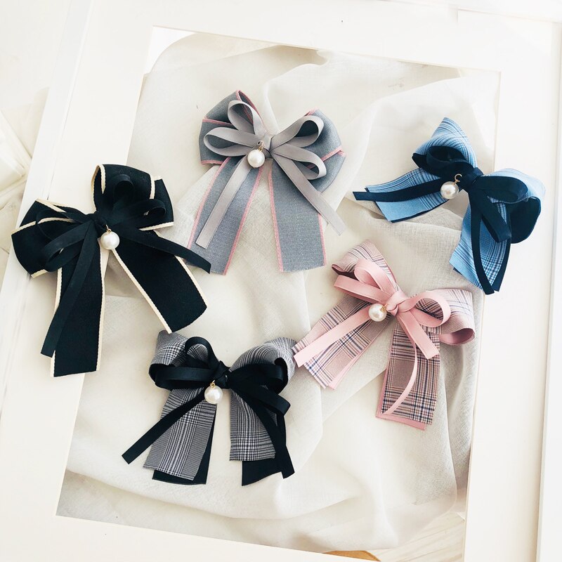 Vrouwen Bruidegom Pak Strik Stropdas Kraag Overhemd Strikje Parel Dames Strass Lint Bowtie Das