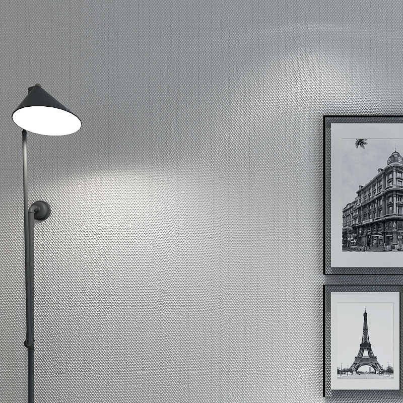 Donkerblauw Behang rolls vlakte niet-geweven streep wallpapers golf streep woonkamer achtergrond wandbekleding