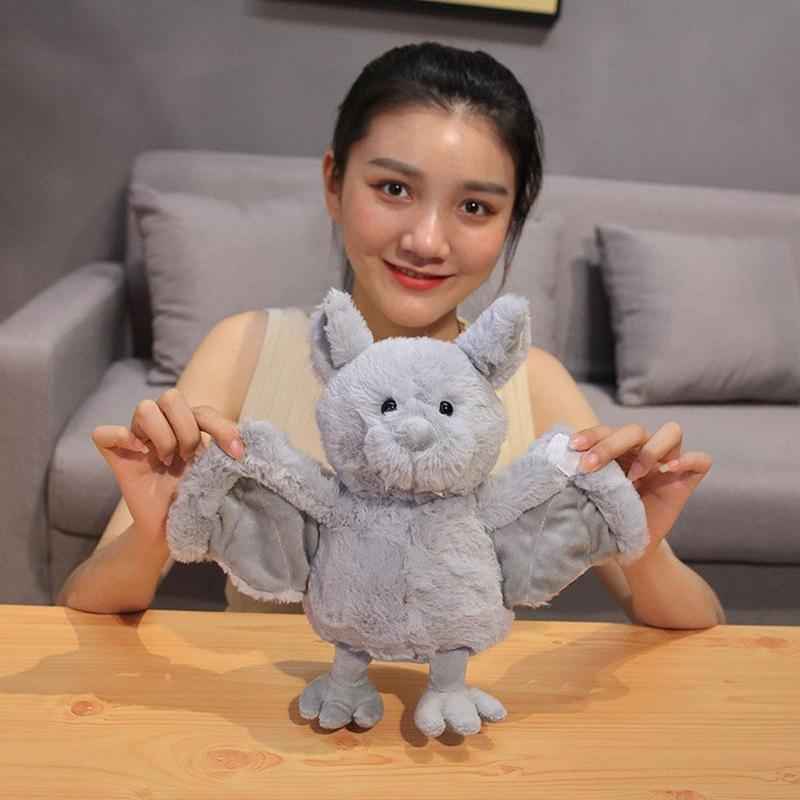 Leuke Knuffel Vleermuis Dark Elf Baby Zachte Persoonlijkheid Knuffel Allerheiligen Cadeau Voor Kinderen