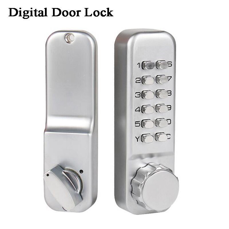 Digitale Deurslot Keyless Wachtwoord Code Slot Mechanische Toetsenbord Waterdichte Houten Deur School/Home/Winkel/Laboratorium Gate opener