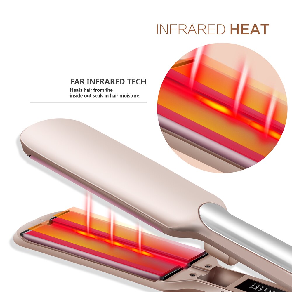 Hair Straightener Infrared Flat Iron Hair Straightening Styler Tools Hair Strightner Ceramic Hair Iron Straightener