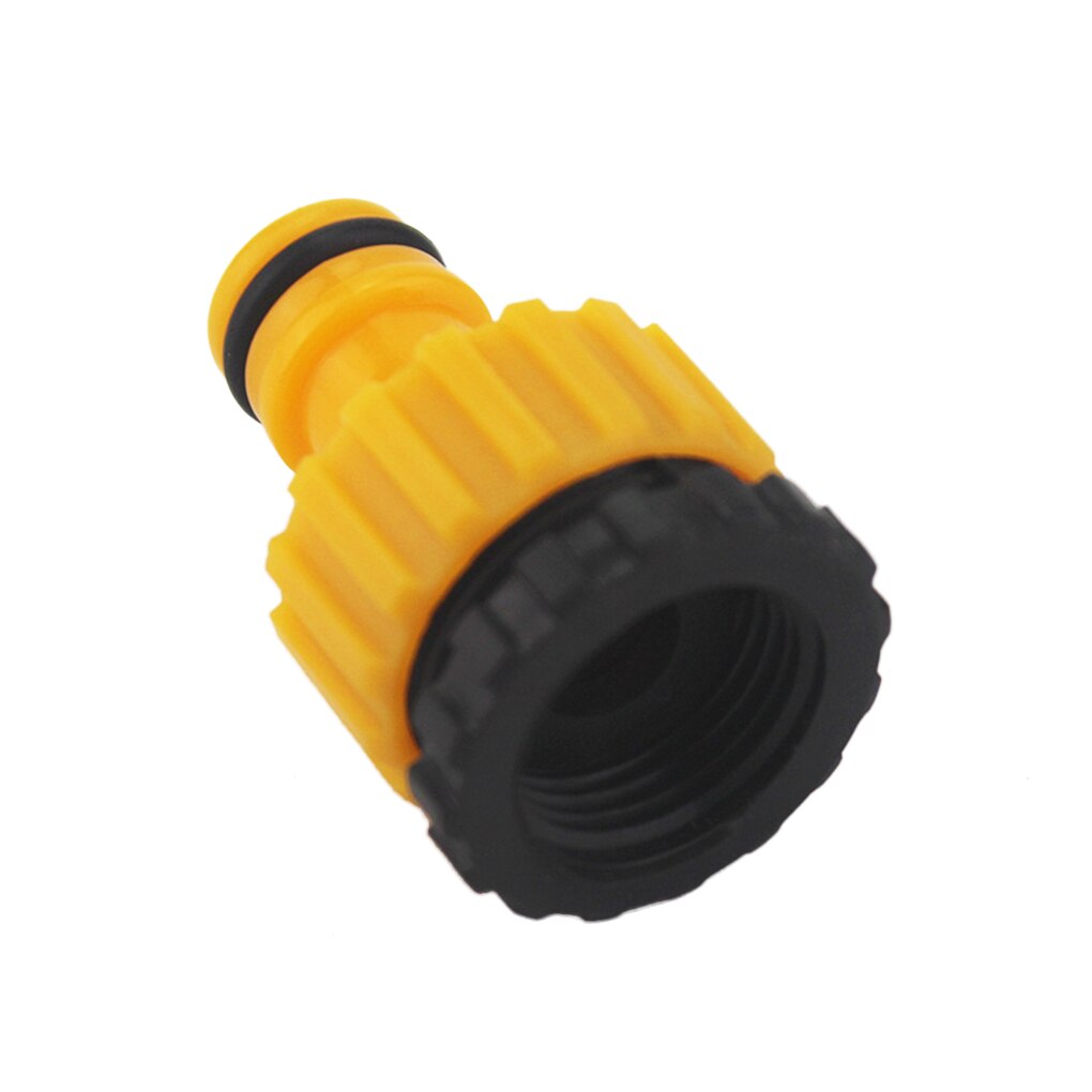 6pcs Quick Tap Water Connector Adapter Fast Coupling Adaptor Drip Tape 3/4"and 1/2" Barbed Irrigation Hose Connector Garden Tool