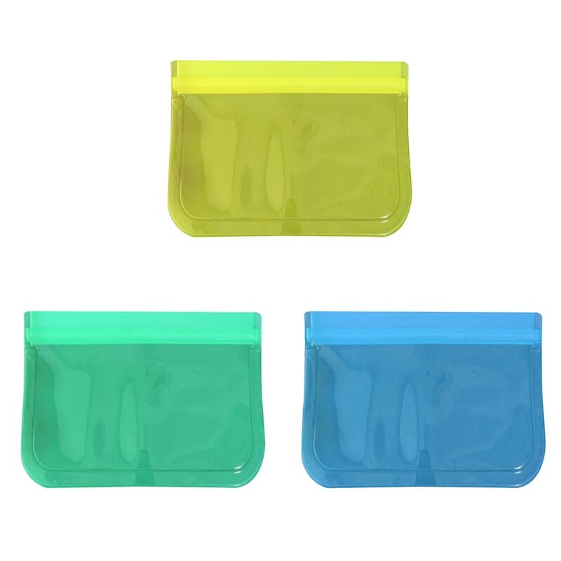 Reusable Gallon Freezer Bags , Easy Seal Gallon Storage Bags Leakproof for Food X7YD