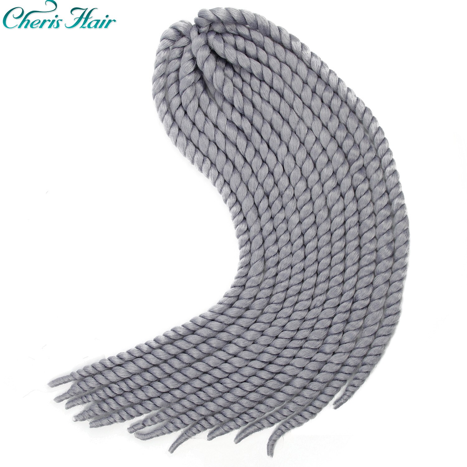 Tresses sénégalaises bouclées bouclées en Fiber synthétique, de grande taille, de couleur ombrée, tresses au Crochet, 22 pouces: T1B/613