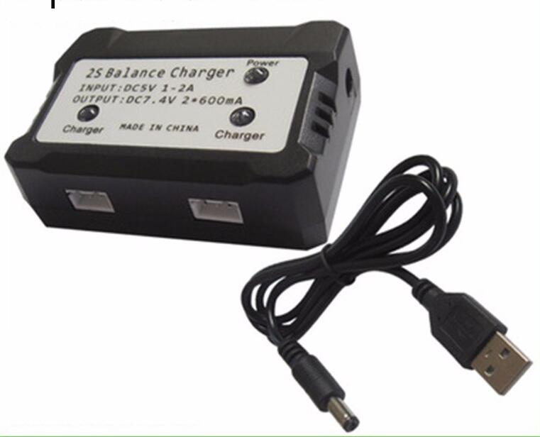 Upgrade 3400 mah 7.4v lipo batterijladerset voor wltoys 12428 12423 rc vierwielige rc-voertuigauto voor feiyue 03 q39 rc onderdelen: Lichtgroen