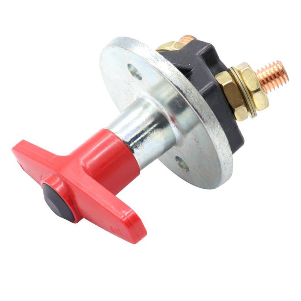Battery Isolator Switch Cut Off Fixed Key Master Kill Switch Heavy Duty
