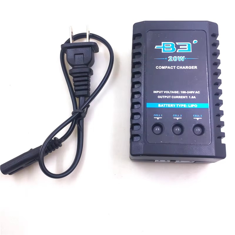 1 chargeur d'équilibre Compact IMAX RC B3 20W Pro 10W pour batterie Lithium LiPo 2S 3S 7.4V 11.1V + Freepost: Bourgogne