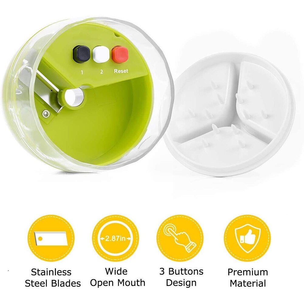 Portable Spiralizer Vegetable Slicer Twister Handheld Spiral Cutter Fruit Grater Peeler Spaghetti Maker Tools Kitchen Gadgets