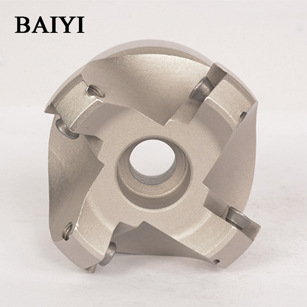 1pc KM12 50-22-4T Four SEKT1204 Carbide Insert Clamped Fast Feeding Alloy End Mill Milling Machining Slab Face Milling Cutter