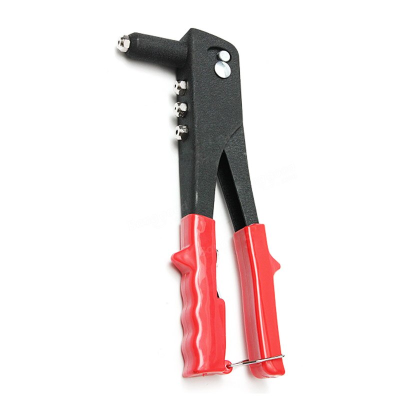 Popnit pistol kit manuell handnitare heavy duty verktyg reparation 40 nitar: Röd