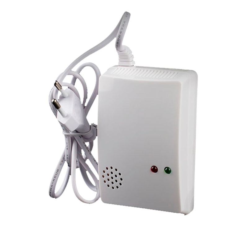 (2 Stuks) voor 433Mhz Draadloze Gaslek Detector Gas Sensor Fire Alarm Sensor Voor Wifi Gsm Pstn Huis Alarm systeem