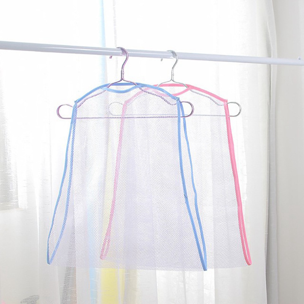 Estantes de secado de almohadas, estante de red colgante para ropa, estante de red de secado de ropa de malla doblada, colgador plano para colgar en seco, toallero para interiores y exteriores