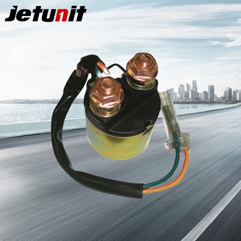 JETUNIT Motorcycle Starter Relay Solenoid for Sundown Web 100 Electrical Parts Motorcycle Accessories