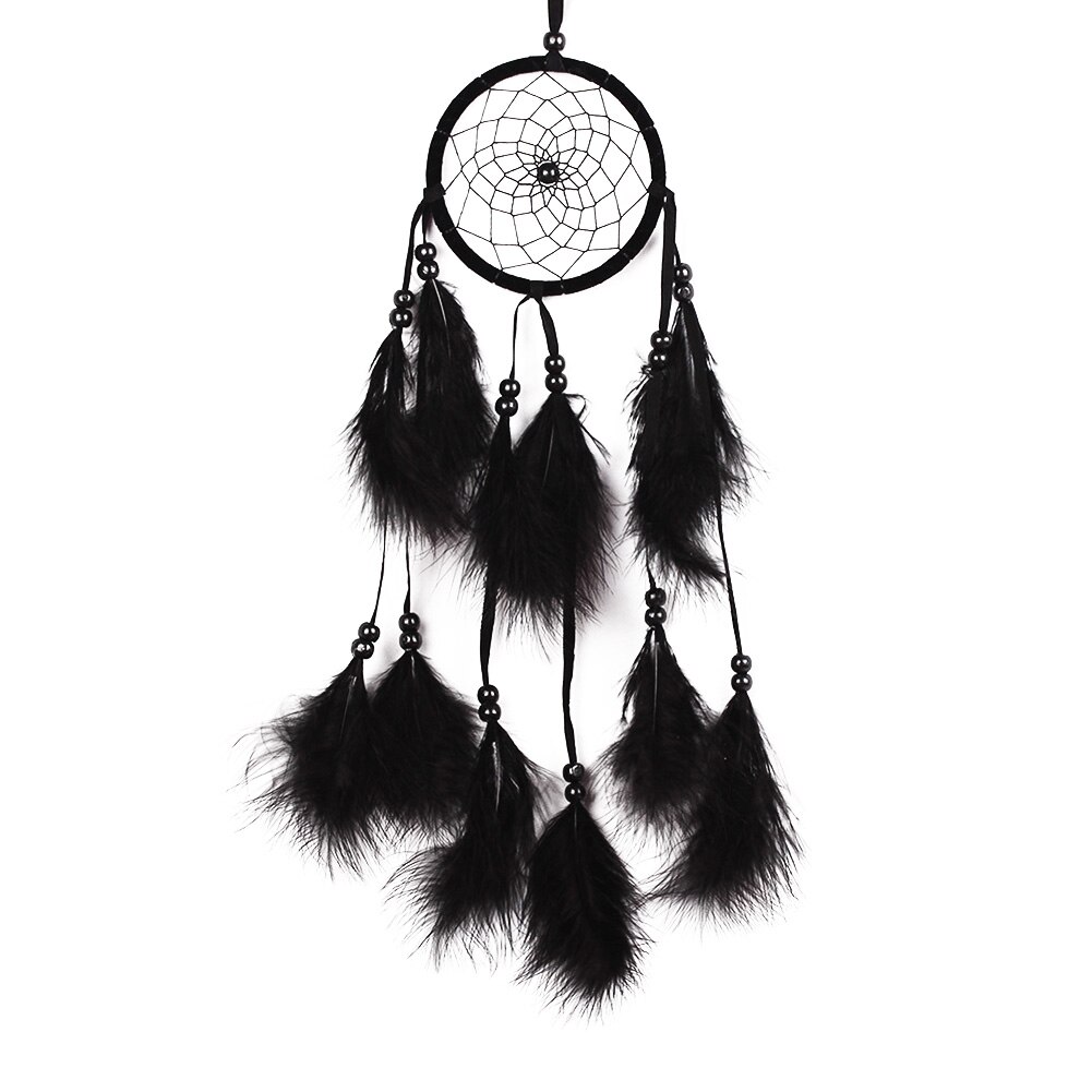 Heart Shape Handmade Dream Catcher Net With Feathers Wall Hanging Decorative Dreamcatcher Home Decoration Ornament dromenvanger: E