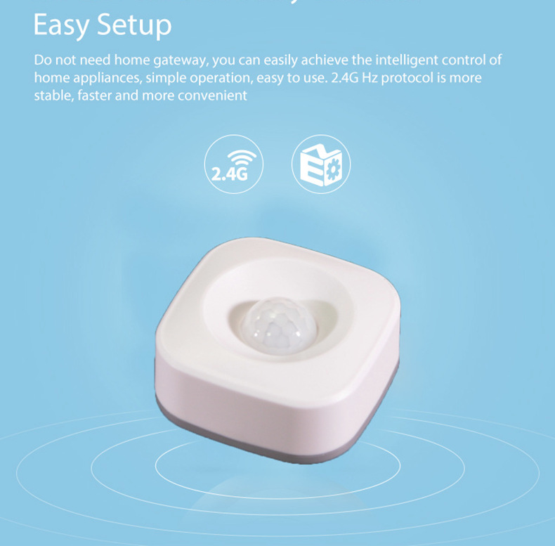 ZigBee infrared sensor intelligent human body sensor switch graffiti Tuya ZigBee 3.0