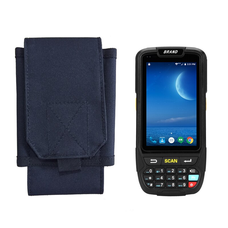 Etui de ceinture housse de protection en cuir pour PDA portable Android Terminal scanner sans fil Wifi Bluetooth lecteur de codes à barres