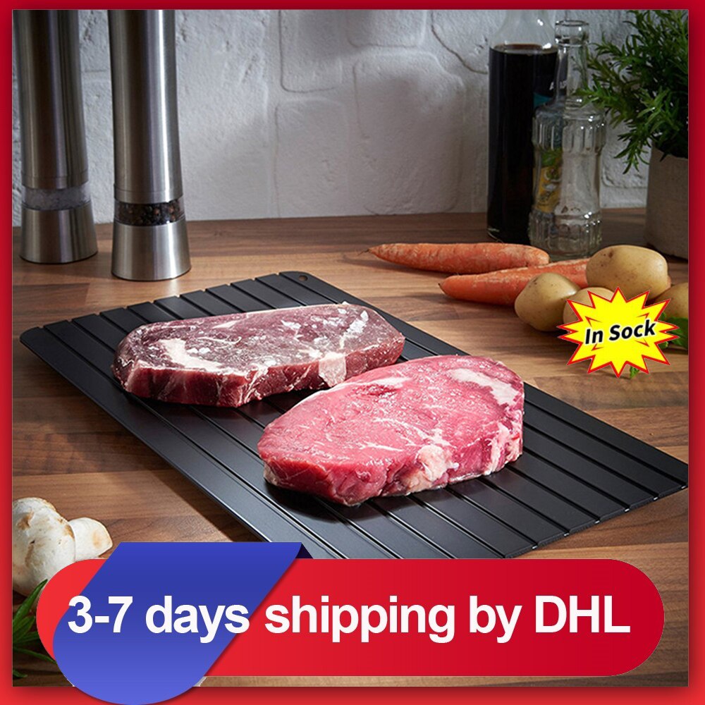 Fast Defrosting Tray Thaw Frozen Food Meat Fruit Quick Defrosting Plate Board Defrost Kitchen Gadget Tool