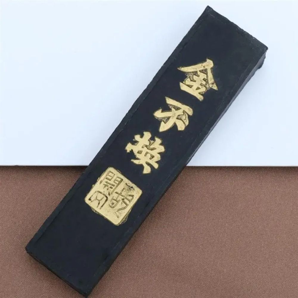 Chinese Painting Calligraphy Ink Stick Writing Traditional Grinding Ink Block Black Calligraphy Solid Ink Artist