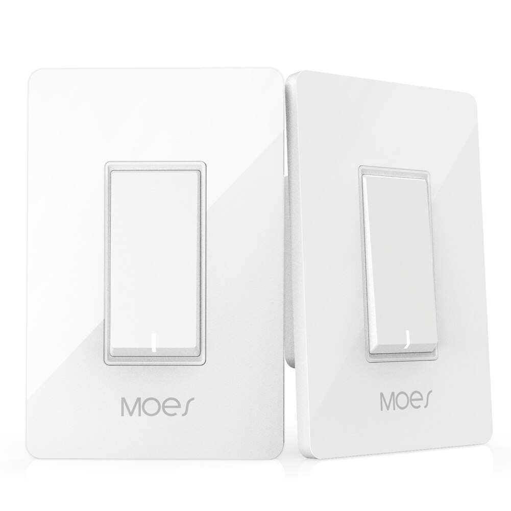 3 Way WiFi Smart Light Switch Light Fan Control APP remote control works with Alexa and Google Home, No Hub Required: Default Title