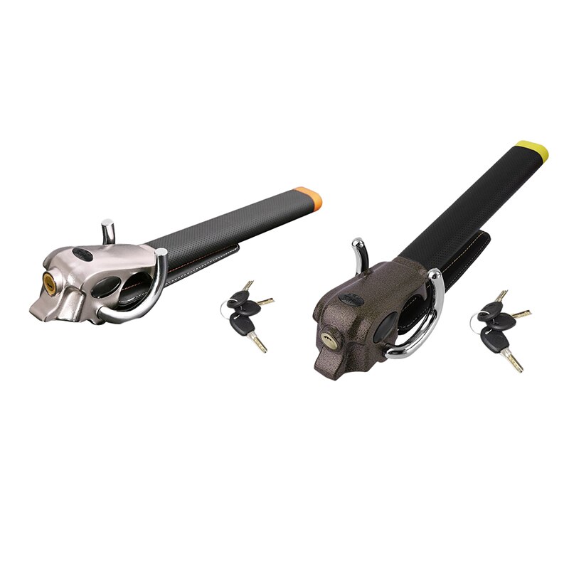 Universal Car Steering Wheel Lock Foldable Anti-Theft Security Car Locks Auto Steering Lock Anti Theft