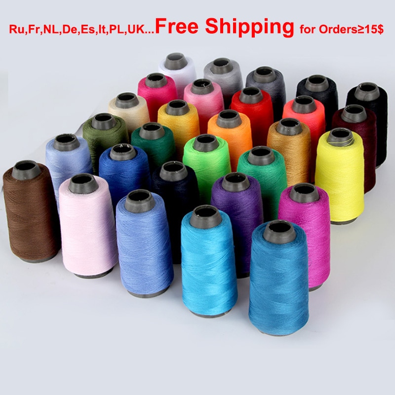 Naaigaren Polyester Machine Borduren Hand Rode Draad Craft Patch stuurwiel Naaien Leveringen