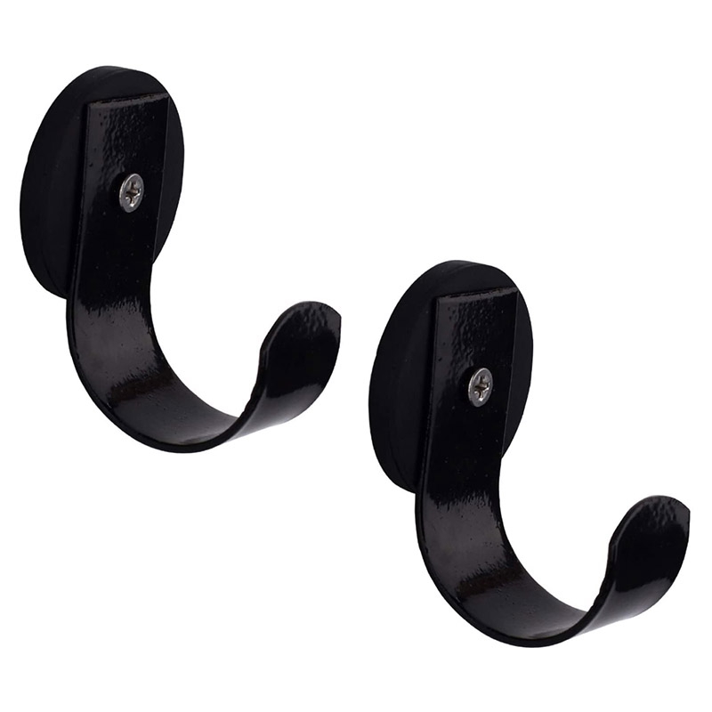 2 Pack Magnetische Krans Hanger Voor Voordeur, Krans Houder Krans Haak Voor Metalen Deur: Default Title