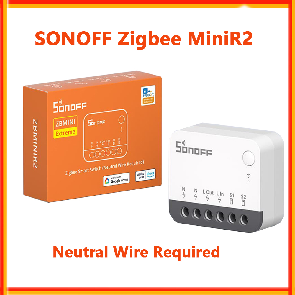 SONOFF ZBMinir2 Extreme Zigbee Smart Switch SNZB-06P SNZB-05P SNZB-04P SNZB-03P SNZB-02P SNZB-01P Zigbee Sensor ZBbridge PRO Hub: Bundle2