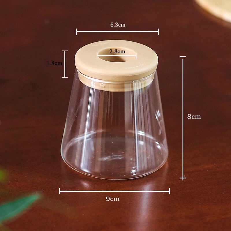 Lazy Transparent Flower Pot Hydroponic Automatic Water Absorption Flower Pot Imitation Glass Soilless Planting Potted Plants