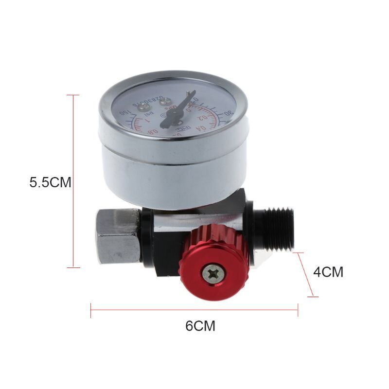 Paint Spray Air Pressure Regulator Controller Compatible Gauge Car Auto Repair Painting Tools Sprayer Accessories Pneumatic