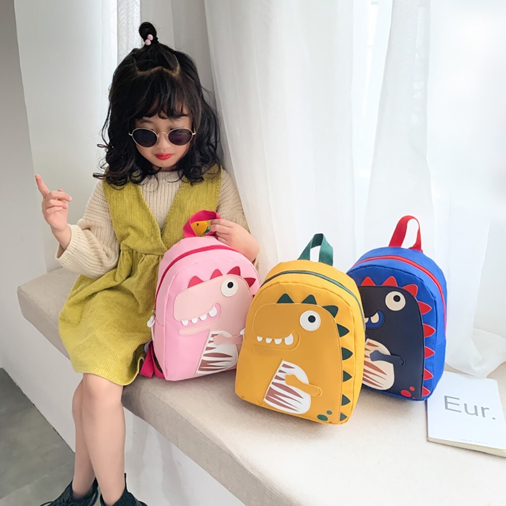 Crianças sacos de viagem ao ar livre mochila kawaii mochila dos desenhos animados do jardim de infância bonito dinossauro para meninas meninos bebê pequeno saco de escola