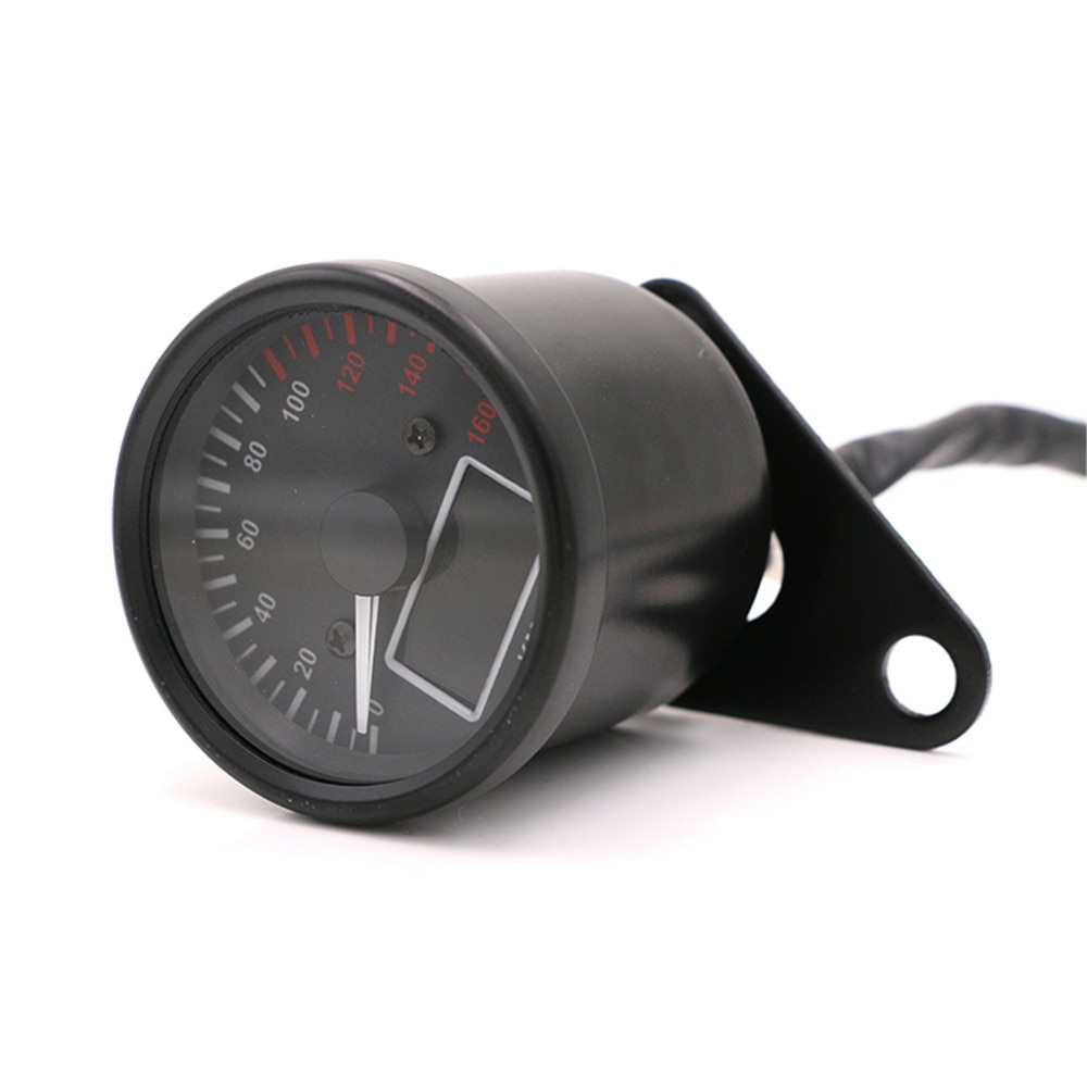 Universal Digital LCD Motorcycle Speedometer Odometer Techometer Gauge Waterproof Dual Speed meter Power Fuel Tank Display Gauge
