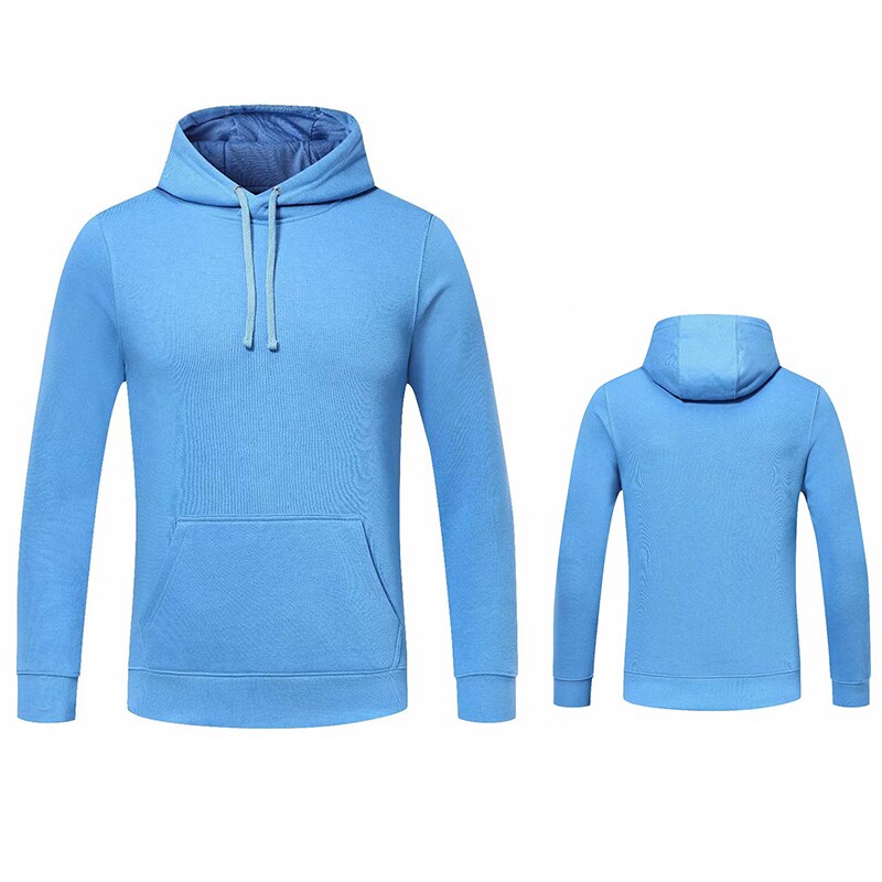 Stock de algodón rojo azul marino verde blanco sudaderas con capucha para baloncesto Entrenamiento de fútbol Warmn Hoodies Casual Hoody