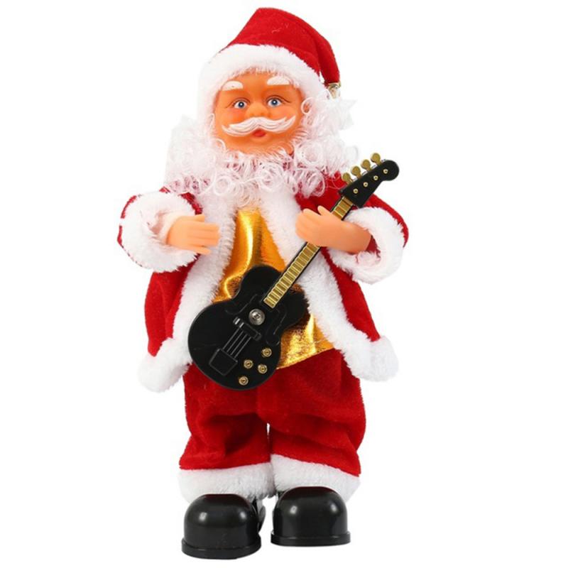 Julepynt julemanden synger dansende elektrisk legetøj børn dage år jul til børn: 03