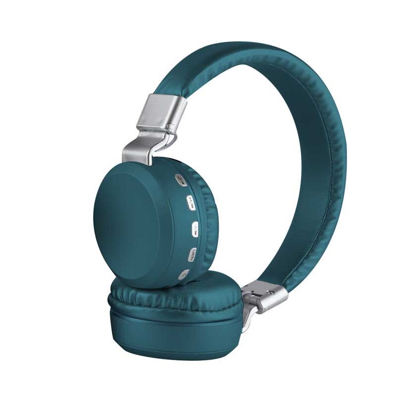 Originele K8 Bluetooth Hoofdtelefoon Met Microfoon Draadloze Headset Bluetooth Voor Iphone Samsung Xiaomi Hoofdtelefoon: K8 Blue