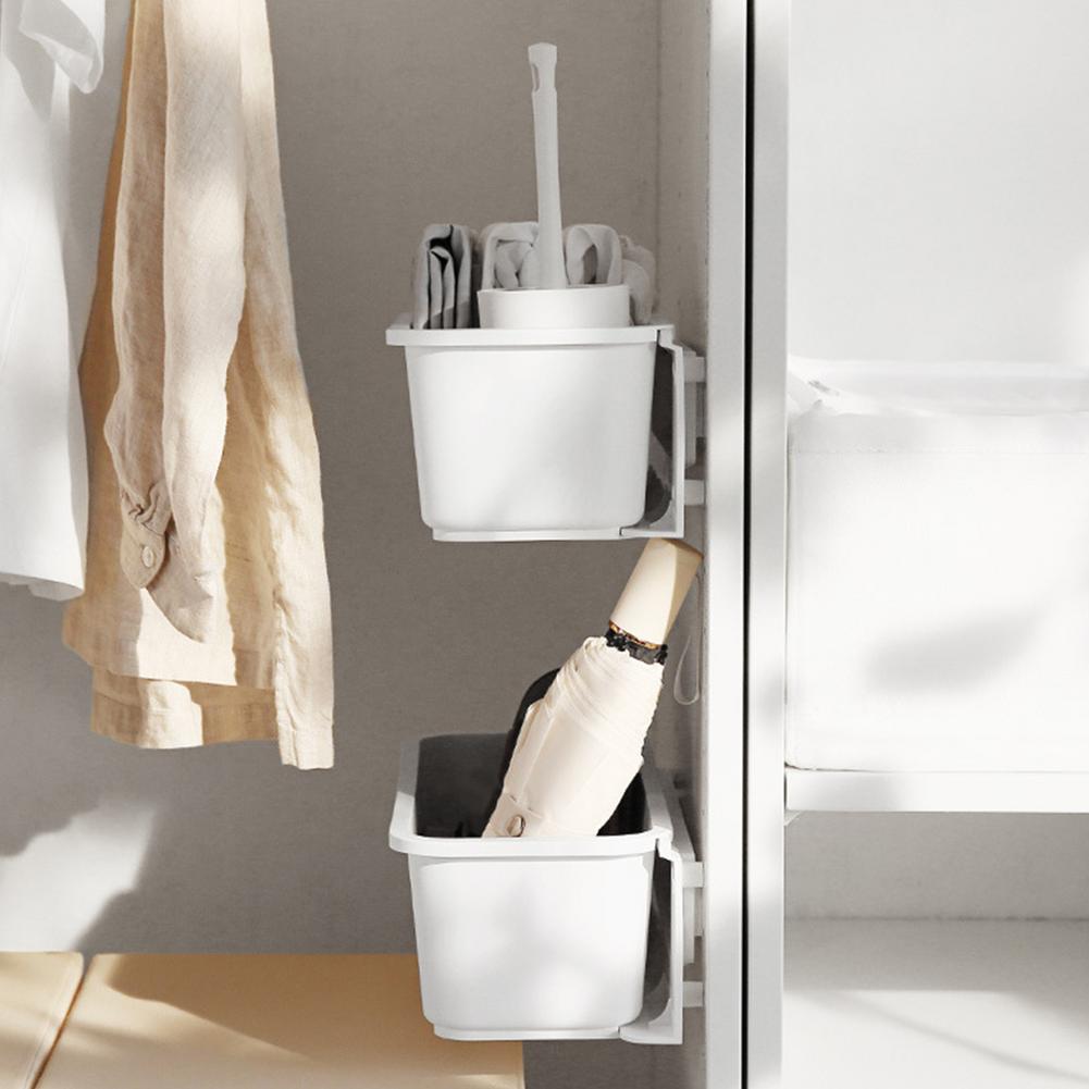 Wall Mounted Kitchen Storage Box Rack Shelf Closet Refrigerator Organizer Cabinet Storage Shelf Kitchen Bathroom Organizer