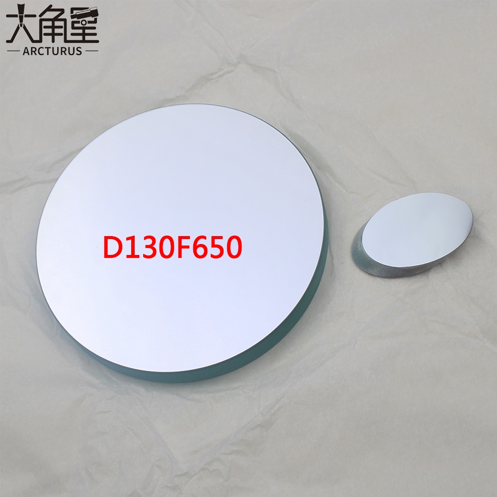 D130F650 Newton Reflective Primary Mirror 35mm Short Axis Secondary Mirror DIY Power Astronomical Telescope 750mm Focal Length