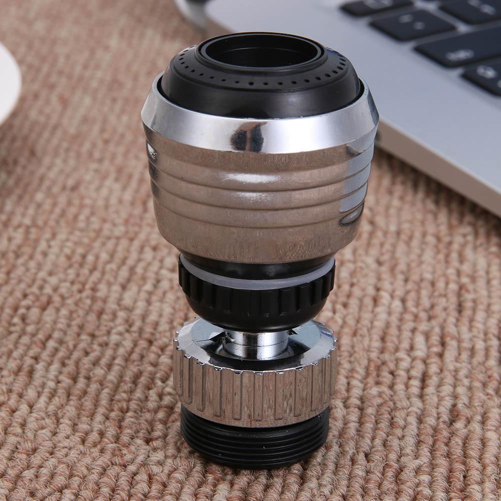 Aireador de Grifo - Giratorio 360° - Ahorro de Agua - Cocina y Baño - Plástico Electrochapado