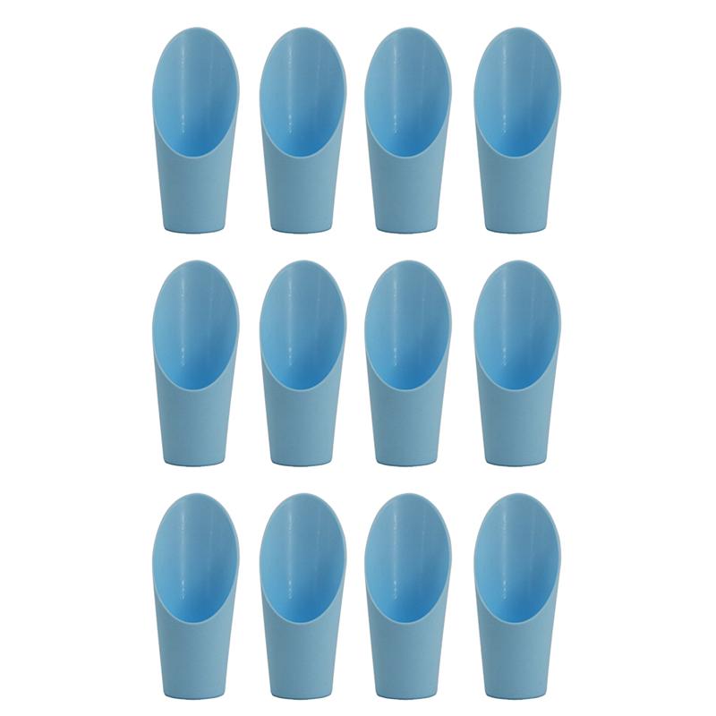 12Pcs Bonsai Tool Portable Plastic Bucket Scoop Gardening Tool Potting Scooper for Garden
