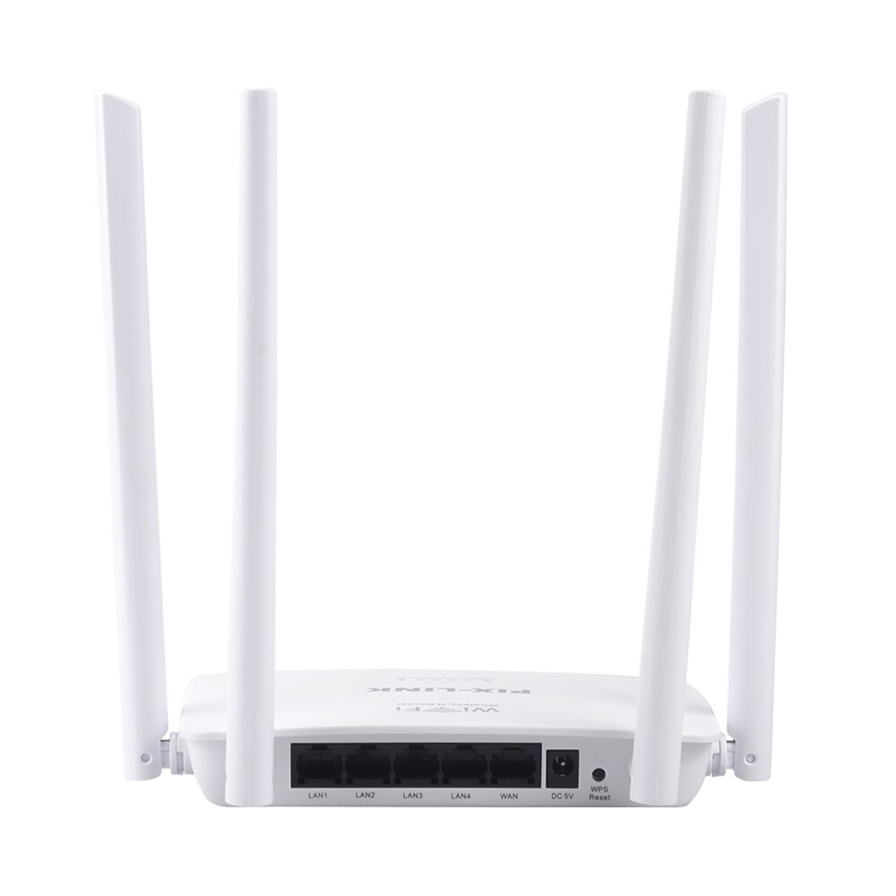 300Mbps kabellos WiFi Router PIXLINK WR08 Englisch Firmware Wi-fi Verstärker Booster 5Häfen RJ45 802,11 N Einfach installieren für hause Weiß