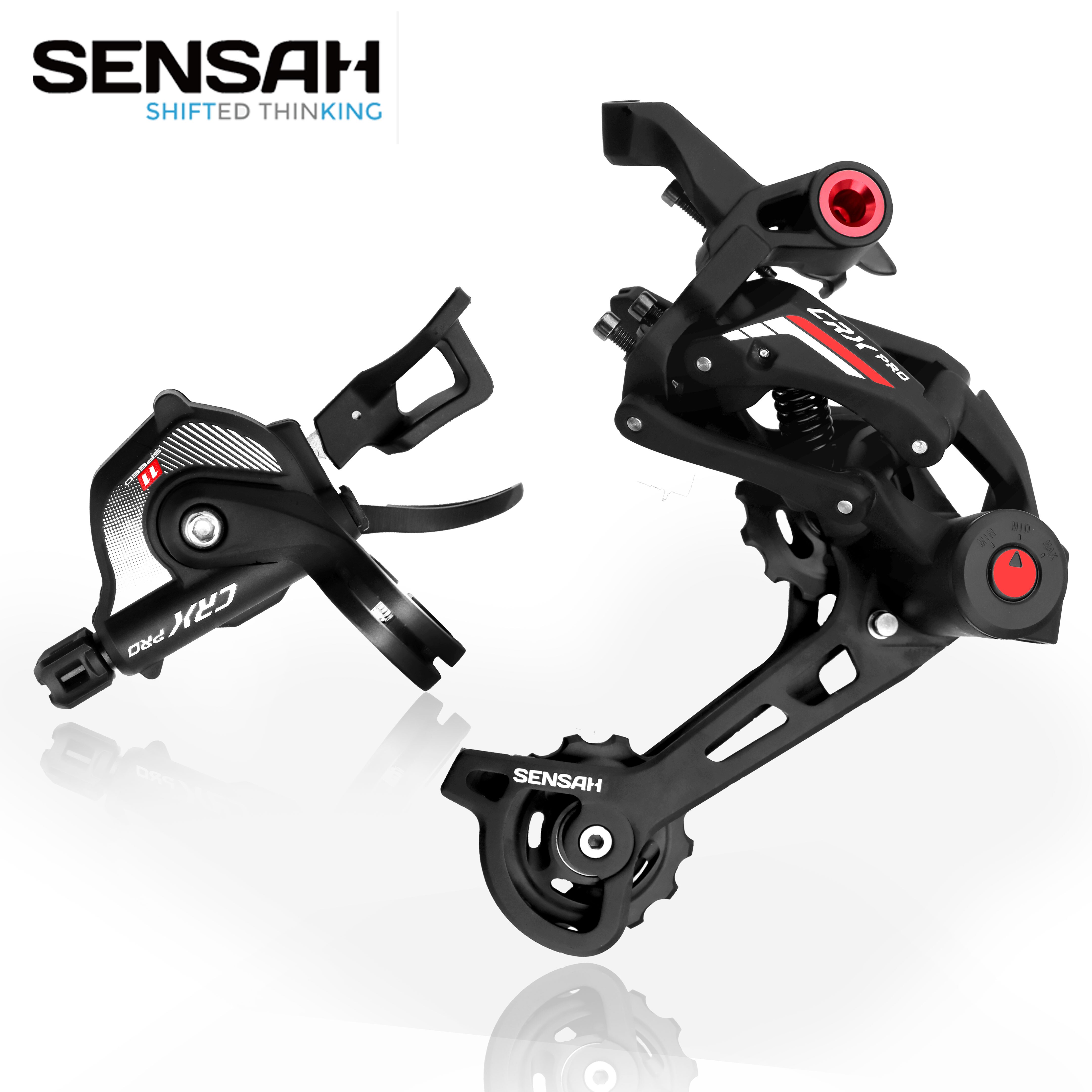 SENSAH Bike Rear derailleurs RX10 CRXPRO XRX 10/11/12-speed Trigger Shifter 7/8S M310 M360 MTB derailleurs for M6000 M8000 M9100