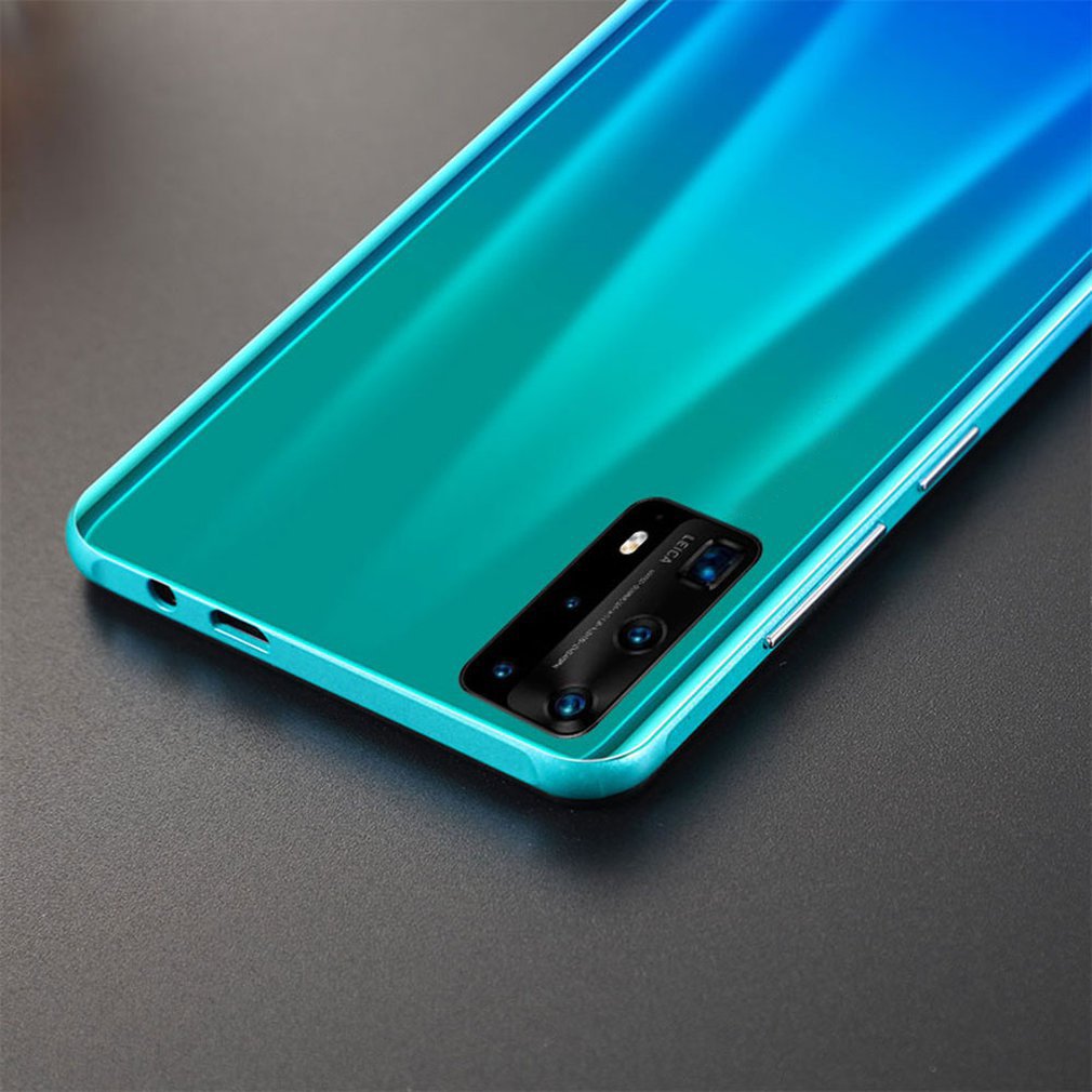 Dual-Core P40 Pro Smartphone 5 Inch Screen Smartphone 512M+4G Android Smartphone 3D Glass Plated Back Cover Blue